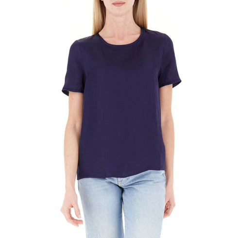 Blusa Donna rasatello girocollo